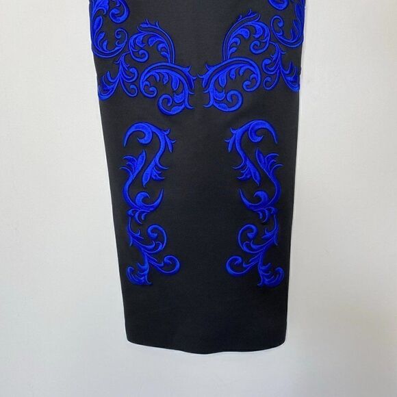 Clover Canyon Sleeveless Neoprene Embroidery Dress - Picture 5 of 7